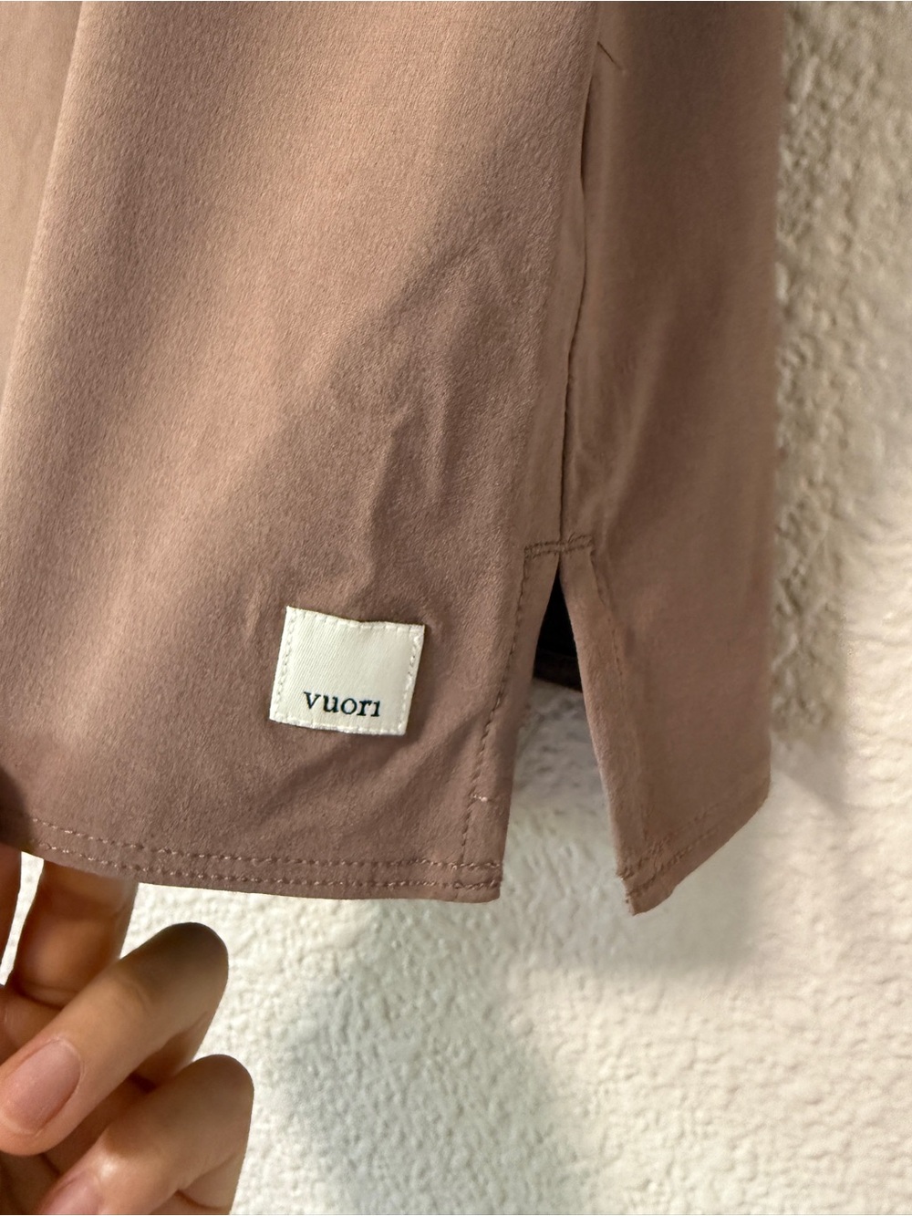 NWOT Vuori Cami Tank Brown Tan Casual Everyday Summer Neutral Athleisure M - Picture 3 of 5